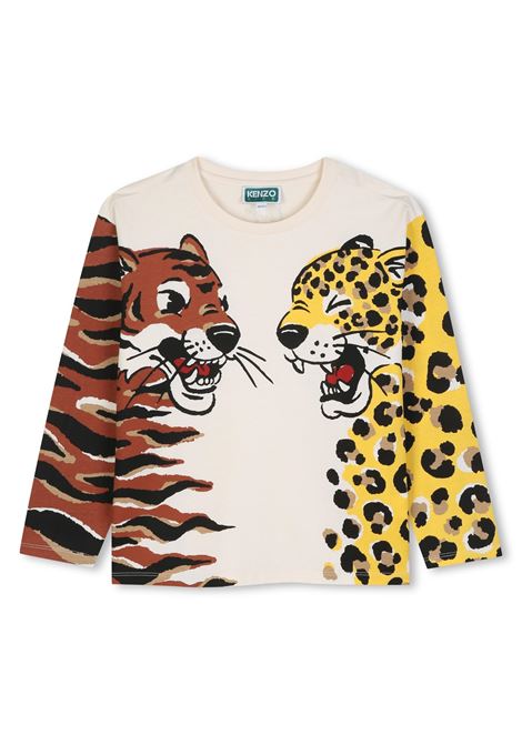 T-shirt con stampa KENZO KIDS | K6196021G